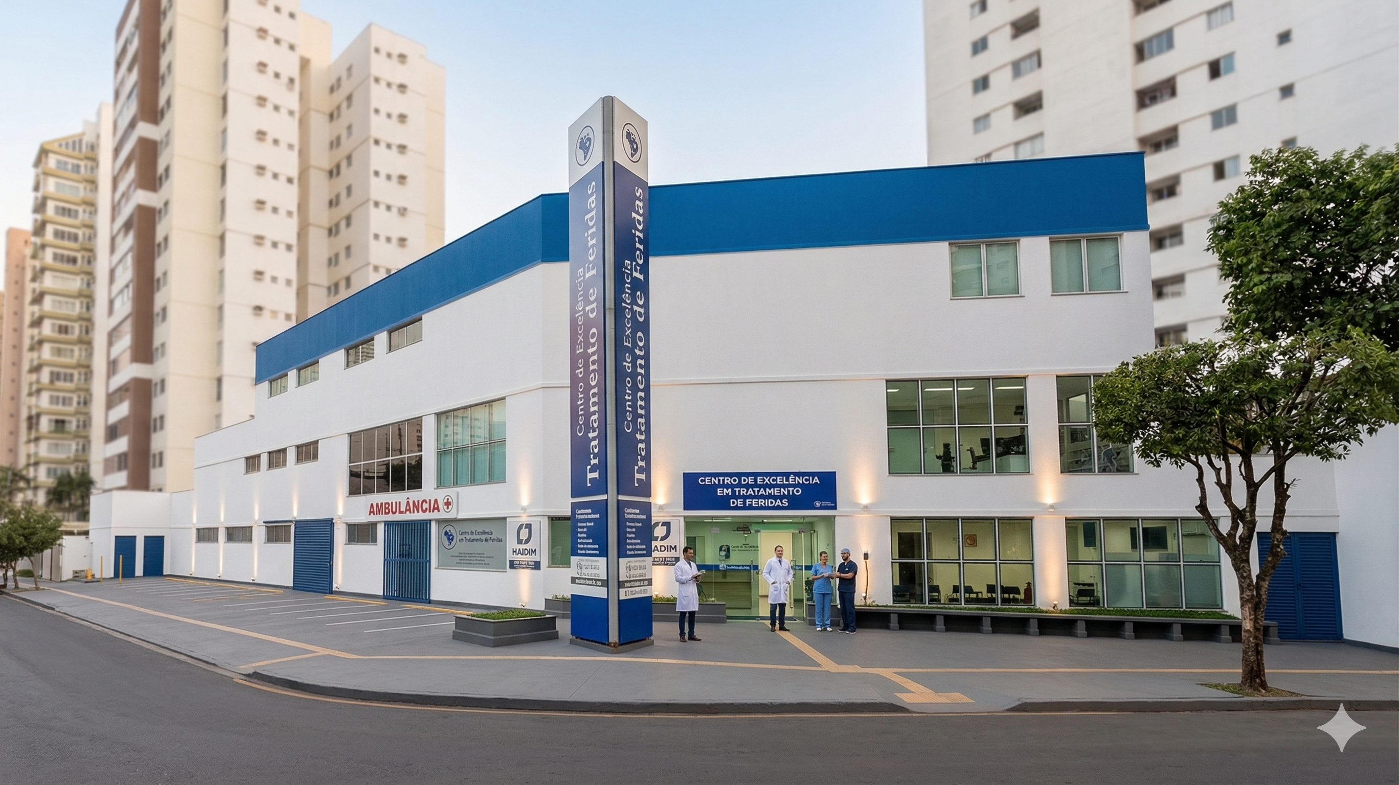 Pronto Socorro para Queimaduras - Fachada